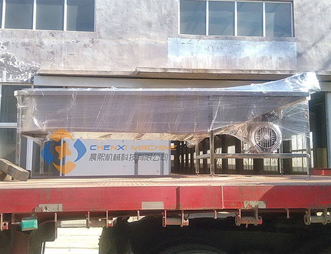 蔬菜清洗機發往江西客戶